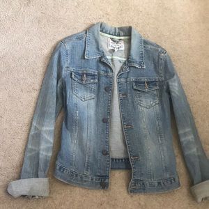 Abercrombie vintage denim jacket size L
